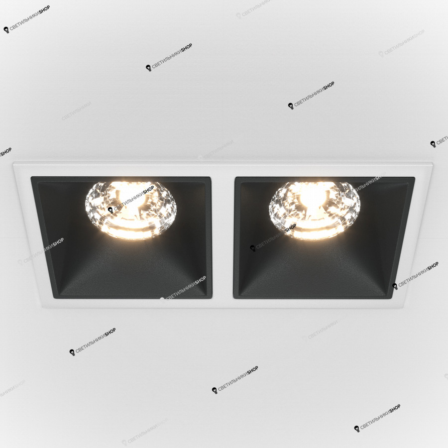 Точечный светильник Maytoni(Alfa LED) DL043-02-15W4K-D-SQ-WB