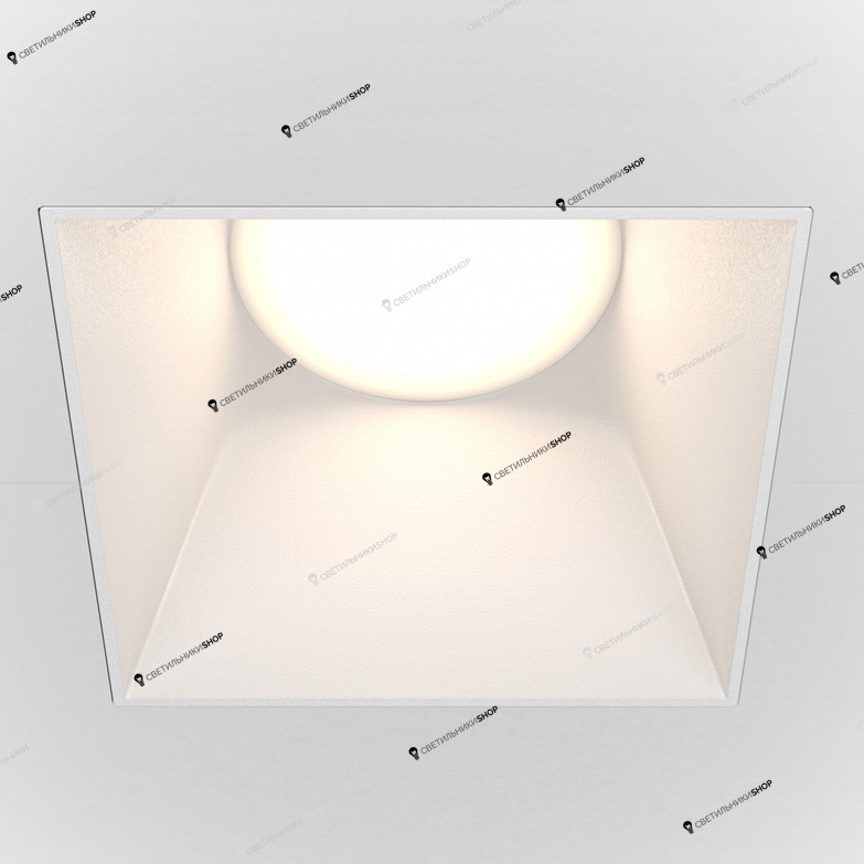 Точечный светильник Maytoni(Share) DL051-01-GU10-SQ-W