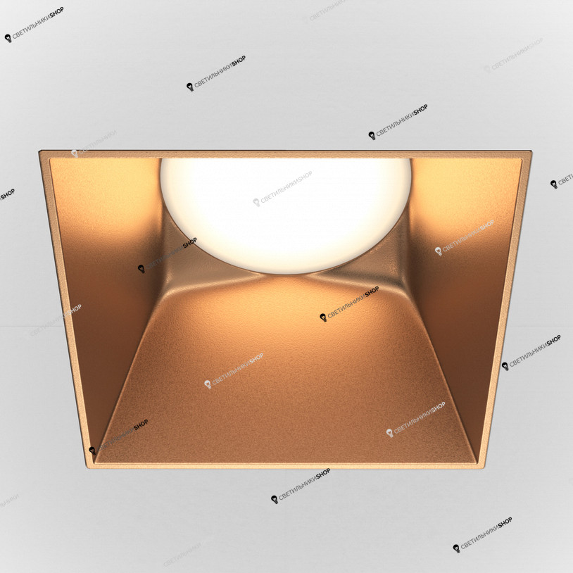 Точечный светильник Maytoni(Share) DL051-01-GU10-SQ-WMG