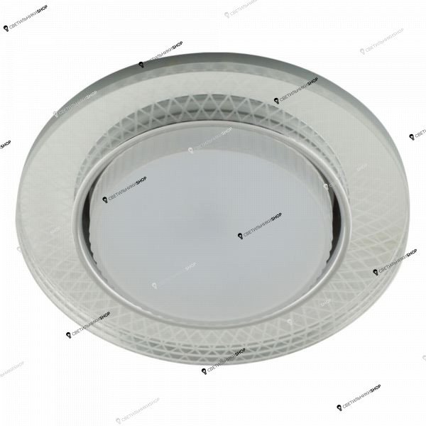 Точечный светильник Fametto(Luciole) DLS-L156 GX53 GLASSY/CLEAR 3D