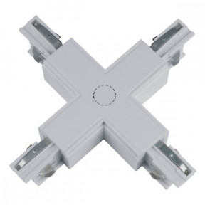 Соединитель для трехфазного шинопровода Uniel(UBX) UBX-A41 SILVER 1 POLYBAG