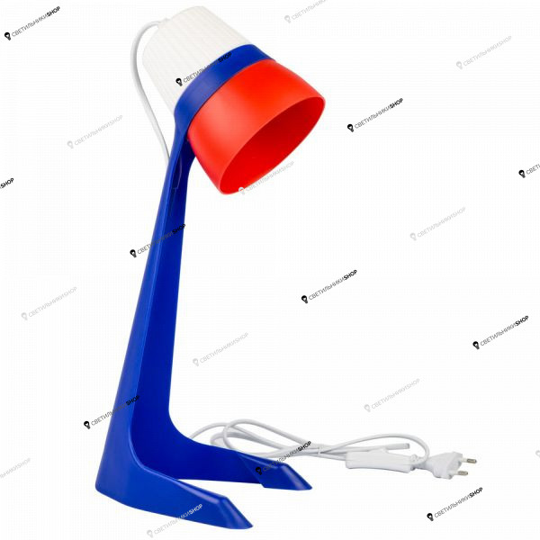 Настольный лампа Uniel(ULO) ULO-K22 D-E14-A WHITE-BLUE-RED