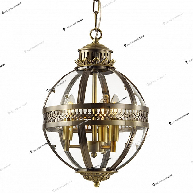 Люстра Delight Collection(Residential) KM0115P-3S ANTIQUE BRASS