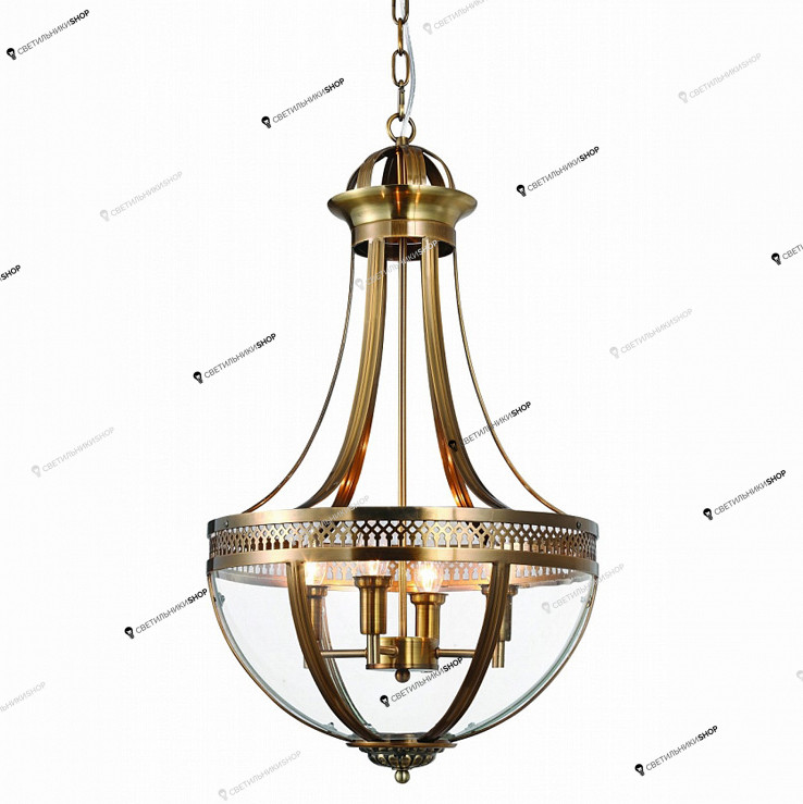 Люстра Delight Collection(Capitol) KM0287P-4 ANTIQUE BRASS