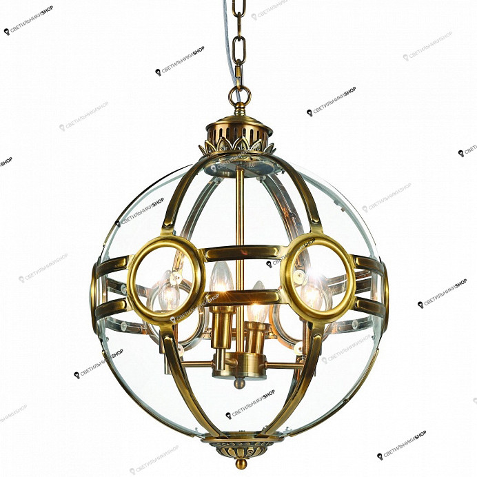 Люстра Delight Collection(Hagerty) KG0516P-4 ANTIQUE BRASS