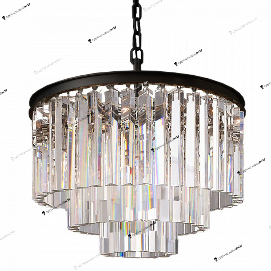 Светильник Delight Collection(1920s Odeon) KR0387P-6 BLACK/CLEAR