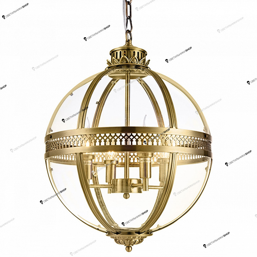Люстра Delight Collection(Residential) KM0115P-4M ANTIQUE BRASS