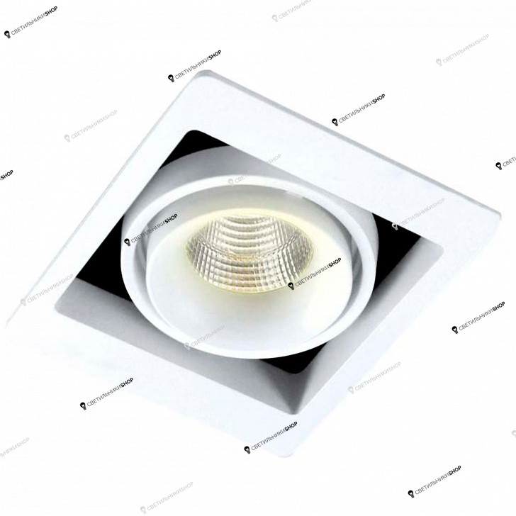 Точечный светильник Donolux DL18615/01WW-SQ White/Black Zumma
