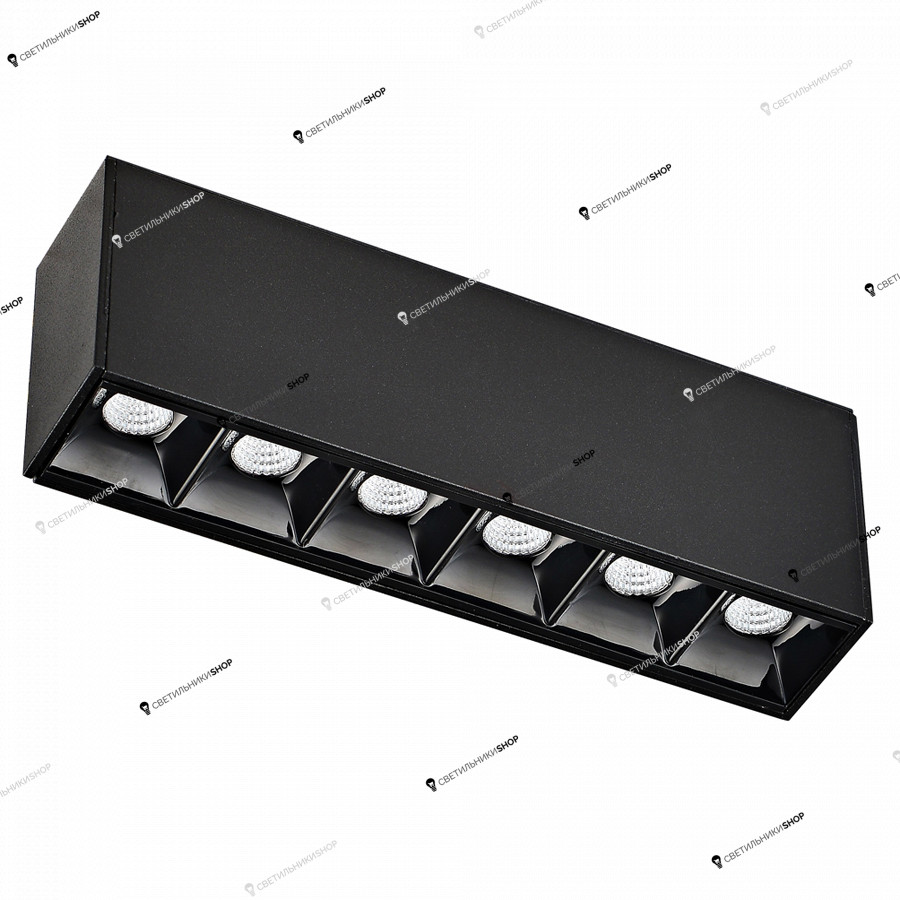 Светильник для магнитных шинных систем Donolux DL18781/06M Black