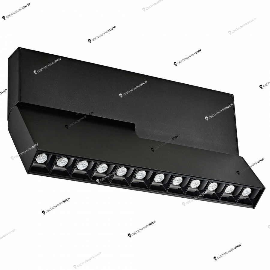 Светильник для магнитных шинных систем Donolux DL18786/12M Black