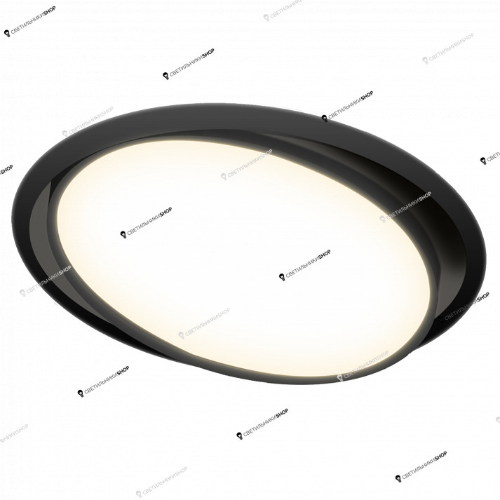 Точечный светильник Donolux DL18813/15W Black R Kopsa