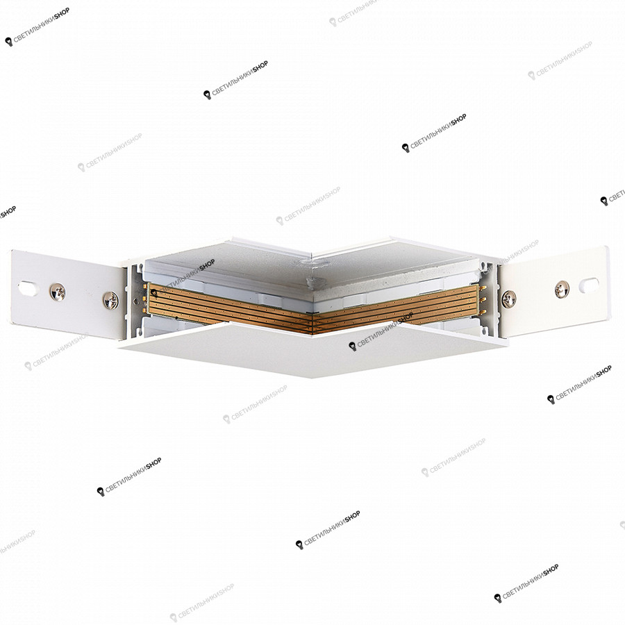 Соединитель для магнитной шины Donolux Inner corner DLM/White
