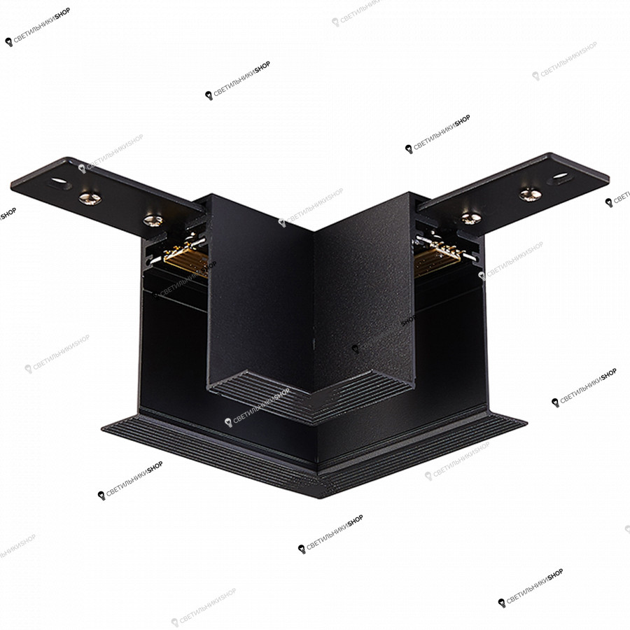 Соединитель для магнитной шины Donolux L corner DLM01/Black