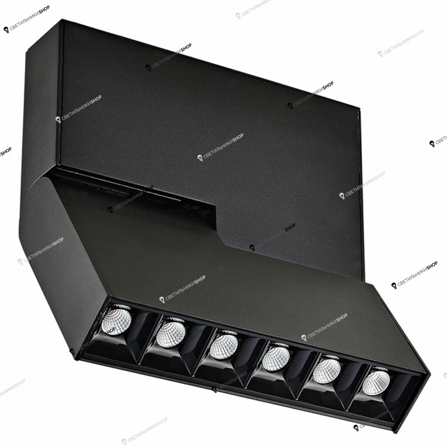 Светильник для магнитной шины Donolux(Black_magnet) DL18786/06M Black 4000K