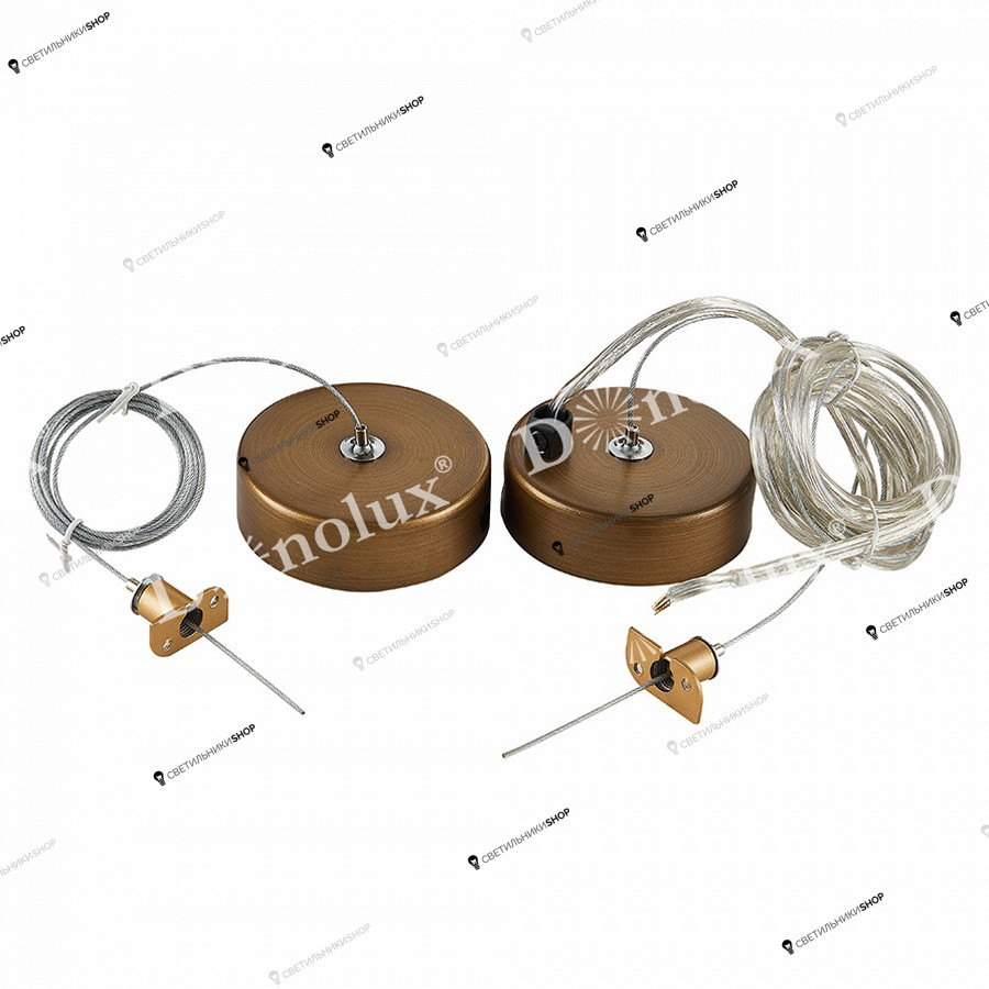Подвесной комплект для магнитной шины Donolux(Circle magnet) Suspension kit DLM/Black Bronze