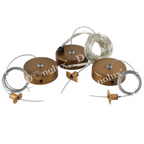 Подвесной комплект для магнитной шины Donolux(Circle magnet) Suspension kit DLM900RBlack Bronze