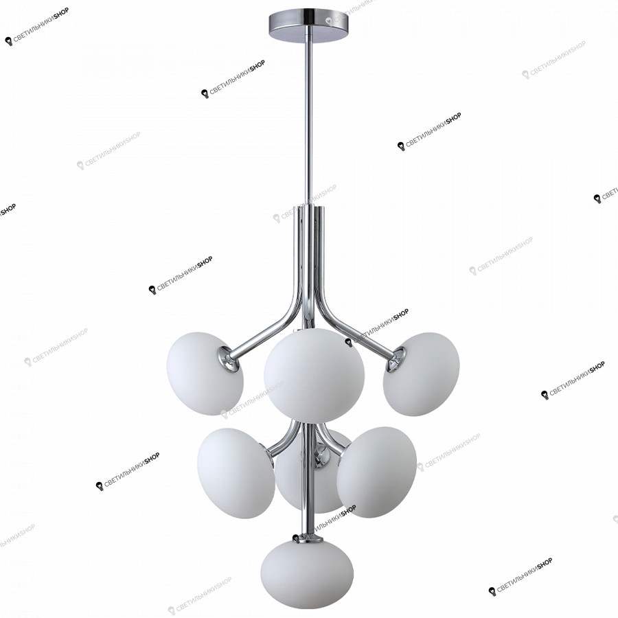 Люстра Crystal lux ALICIA SP7 CHROME/WHITE