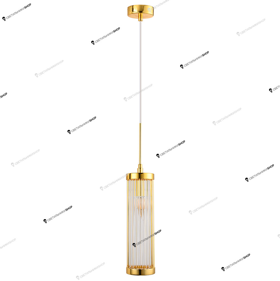Светильник Crystal lux(TADEO) TADEO SP1 D100 GOLD/TRANSPARENTE