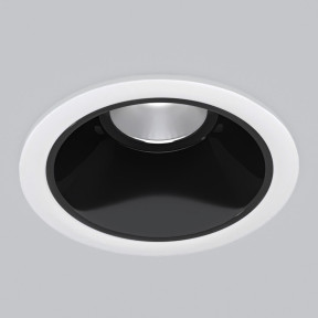 Точечный светильник Elektrostandard(Osti) 25081/LED 8W 4200K белый/чёрный жемчуг
