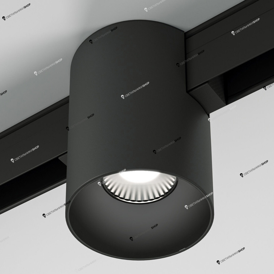 Светильник для магнитного шинопровода Elektrostandard(Slim Magnetic) Slim Magnetic Трековый светильник 12W 4200K Solo (чёрный) 85054/01