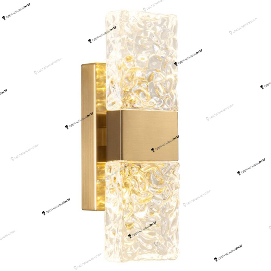 Бра Delight Collection(Wall lamp) 88068W gold/clear