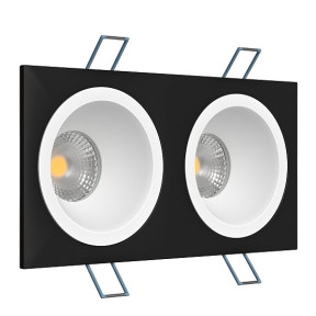 Точечный светильник LEDRON AO1501009 SQ2 Black-White