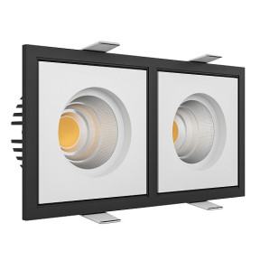 Точечный светильник LEDRON BRUTAL SQ2 Black-White