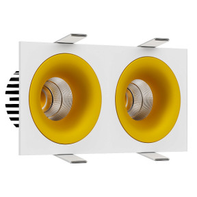Точечный светильник LEDRON LOFT SQ2 White-Gold