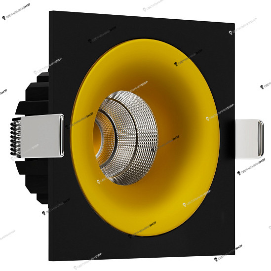 Точечный светильник LEDRON LOFT SQ Black-Gold