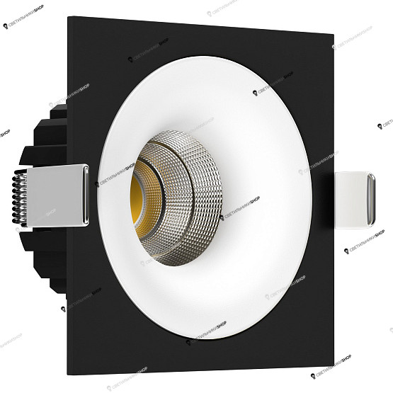 Точечный светильник LEDRON LOFT SQ Black-White