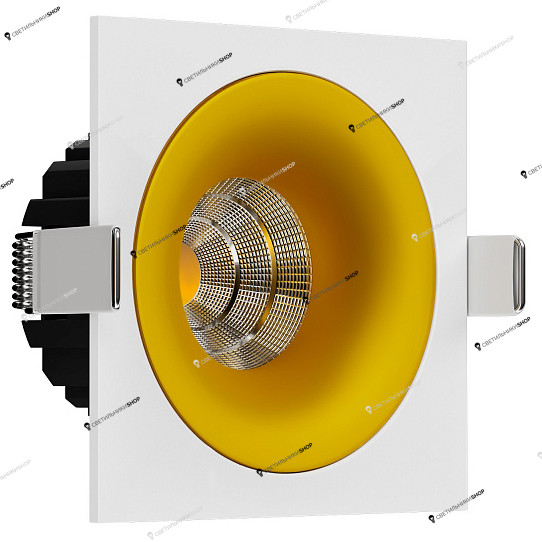 Точечный светильник LEDRON LOFT SQ White-Gold