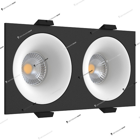 Точечный светильник LEDRON MJ1003 SQ2 Black-White