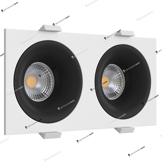 Точечный светильник LEDRON MJ1003 SQ2 White-Black