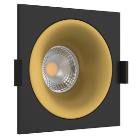 Точечный светильник LEDRON MJ1003 SQ Black-Gold