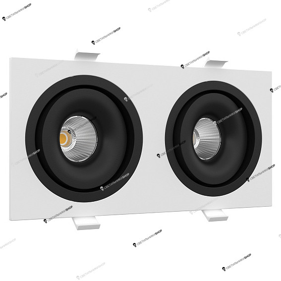 Точечный светильник LEDRON MJ1006 SQ2 White-Black