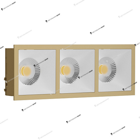Точечный светильник LEDRON RISE KIT3 Gold-White