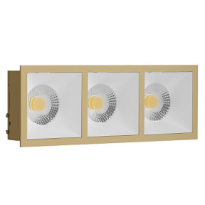 Точечный светильник LEDRON RISE KIT3 Gold-White