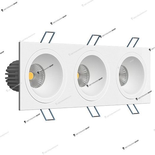 Точечный светильник LEDRON LH07H-R SQ3 White 3000K TRIAC