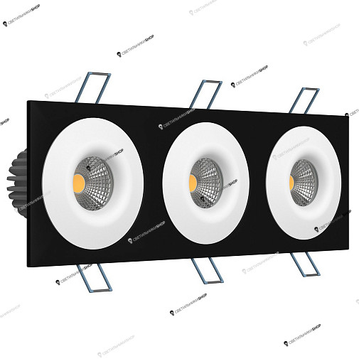Точечный светильник LEDRON LH07S-R SQ3 Black-White