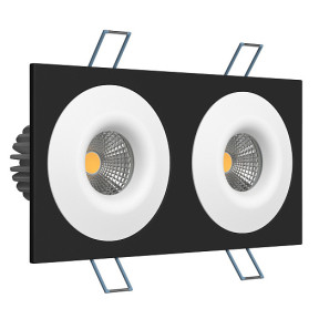 Точечный светильник LEDRON LH07S-R SQ2 Black-White