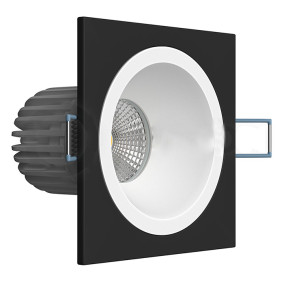 Точечный светильник LEDRON LH07H-R SQ Black-White