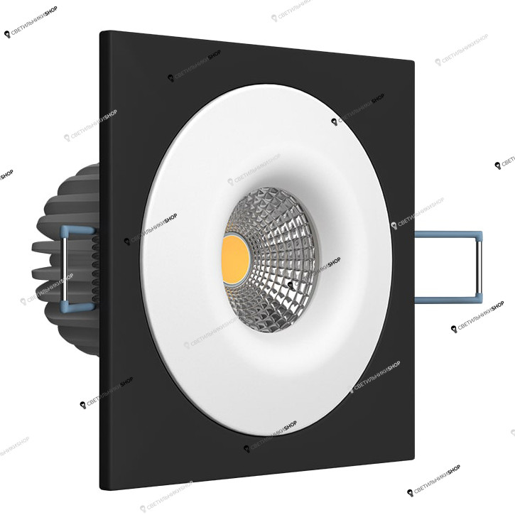 Точечный светильник LEDRON LH07S-R SQ Black-White