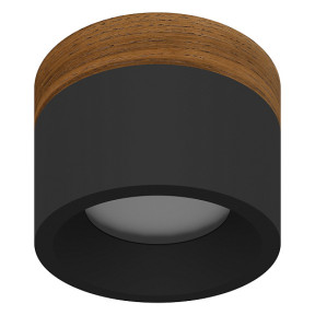 Точечный светильник LEDRON SUITABLE MIDDLE Wooden Black