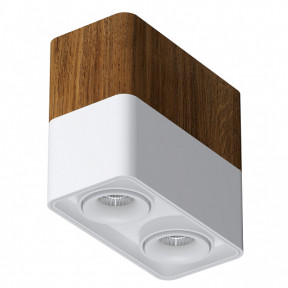 Точечный светильник LEDRON TUBING 2 Wooden 90 White