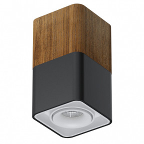 Точечный светильник LEDRON TUBING Wooden 90 Black-White