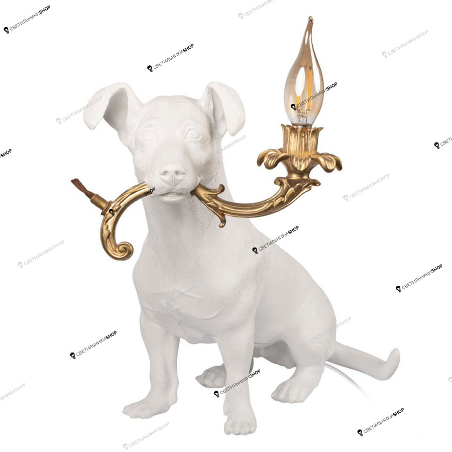 Настольная лампа Loft IT(Dog) 10312 White