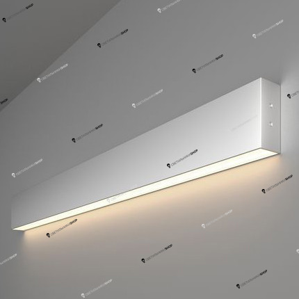 Бра Elektrostandard Линейный светодиодный накладной односторонний светильник 78см 15W 4200K матовое серебро (01-100-30-7) Grand