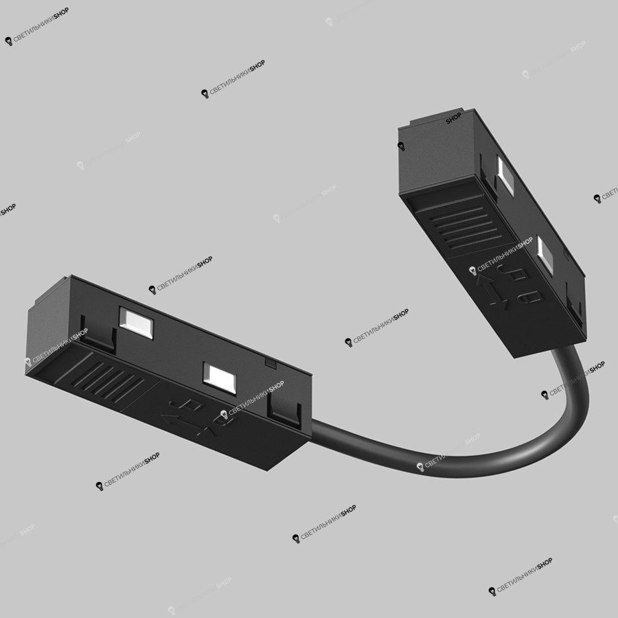 Соединитель для магнитного шинопровода Maytoni TRA034CPC-42B-15-1 Accessories for tracks Exility