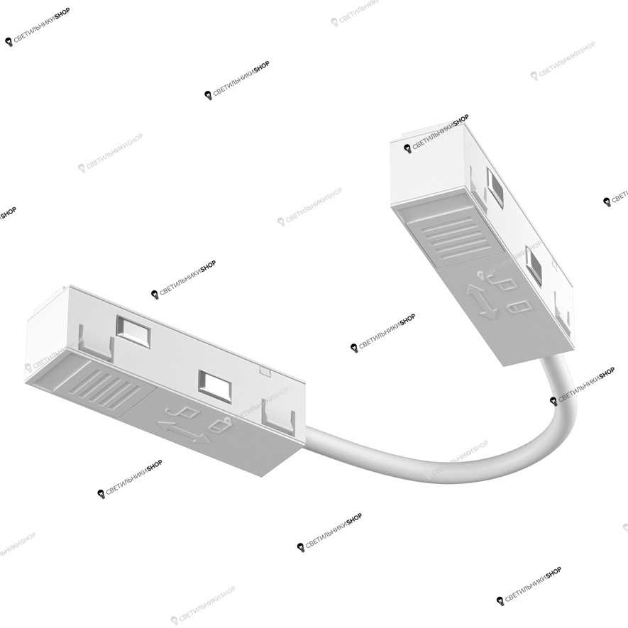 Соединитель для магнитного шинопровода Maytoni TRA034CPC-42W-15-1 Accessories for tracks Exility